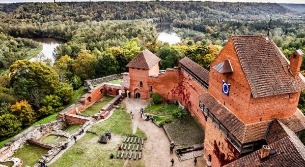 Baltikumi panoráma repülővel