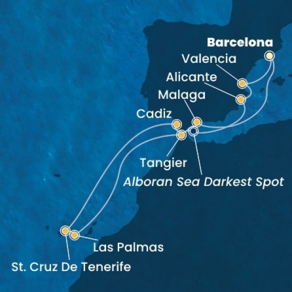 Costa Toscana - Spanyolország, Kanári-szigetek, Marokkó
