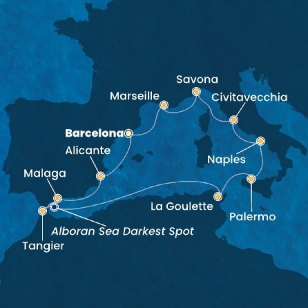 Costa Toscana - Spanyolország, Marokkó, Olaszország, Franciaország