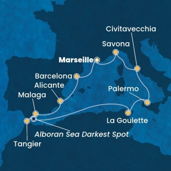 Costa Toscana - Franciaország, Spanyolország, Marokkó, Olaszország