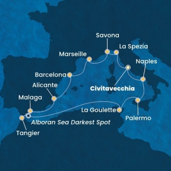 Costa Toscana - Olaszország, Franciaország, Spanyolország, Marokkó