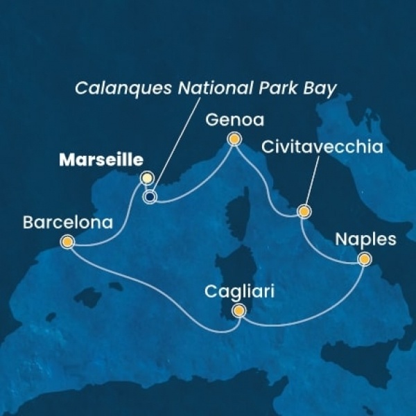 Costa Toscana - Franciaország, Spanyolország, Olaszország