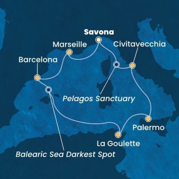 Costa Smeralda - Olaszország, Franciaország, Spanyolország