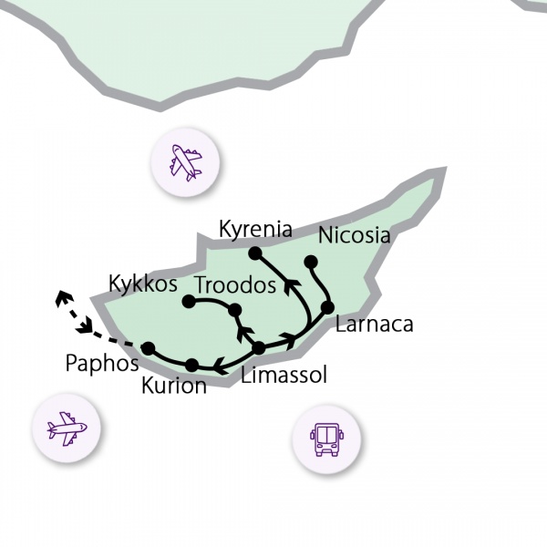 Ünnepi fények Cipruson