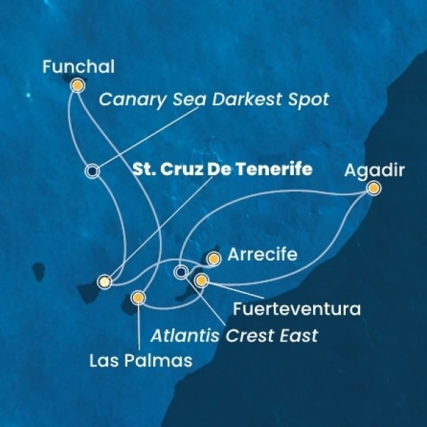 Costa Fortuna - Kanári-szigetek, Marokkó, Spanyolország, Madeira