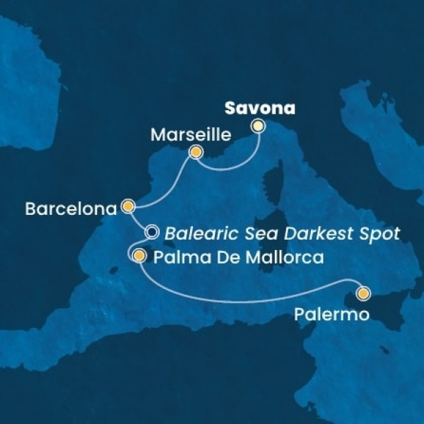 Costa Toscana - Olaszország, Franciaország, Spanyolország, Baleár-szigetek