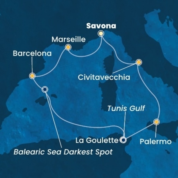 Costa Smeralda - Olaszország, Franciaország, Spanyolország