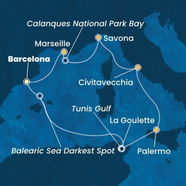Costa Smeralda - Spanyolország, Olaszország, Franciaország