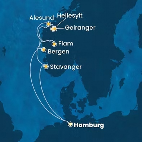 HELLÓ ÉSZAKI FÉNY! - Costa Favolosa csoportos hajóút magyar idegenvezetővel az északi fény nyomában | HJTD - HAJÓUTAD