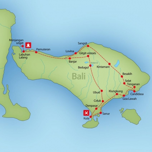 Bali körutazás nyaralással