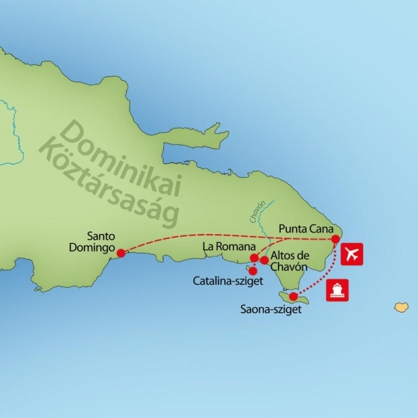 Dominikai körutazás