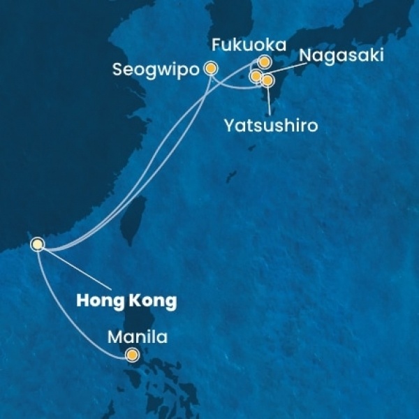 Costa Serena - Kína, Japán, Fülöp-szigetek