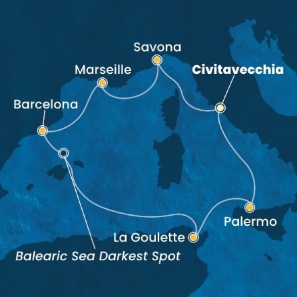 Costa Toscana - Olaszország, Franciaország, Spanyolország, Tunézia