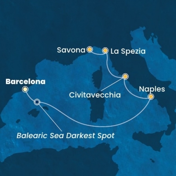 Costa Toscana - Spanyolország, Olaszország