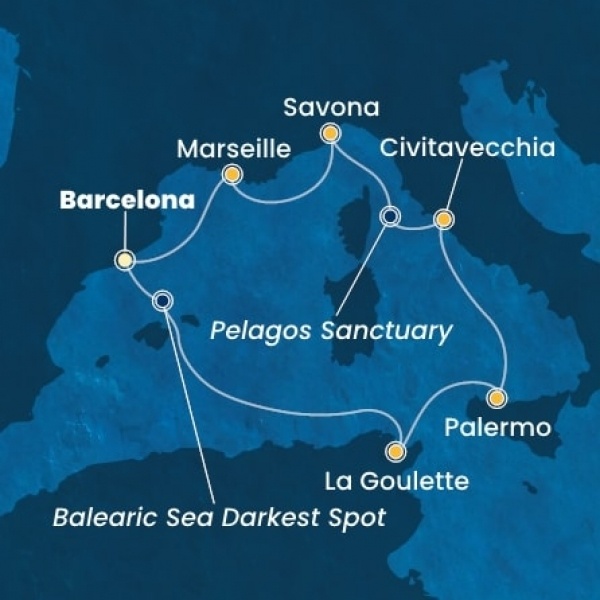 Costa Toscana - Spanyolország, Tunézia, Olaszország, Franciaország