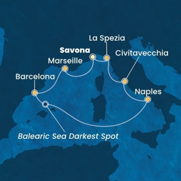 Costa Toscana - Olaszország, Franciaország, Spanyolország