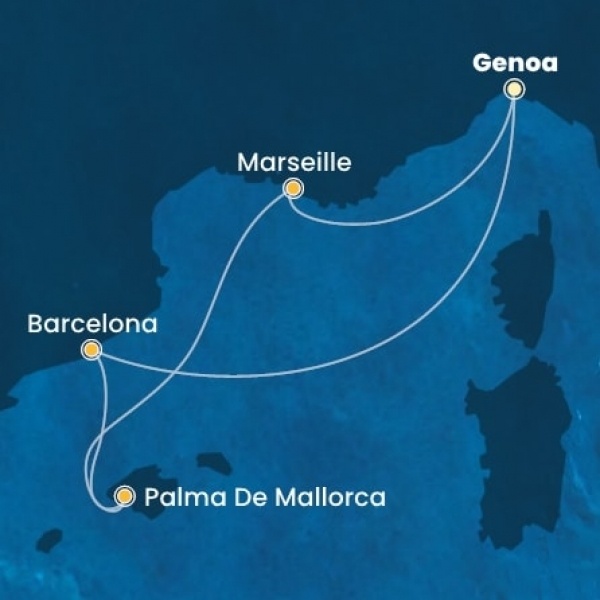 Costa Toscana - Olaszország, Spanyolország, Baleár-szigetek, Franciaország