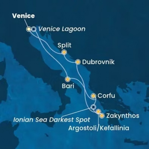 TENGERKÉK KALAND - Costa Deliziosa csoportos hajóút magyar idegenvezetővel