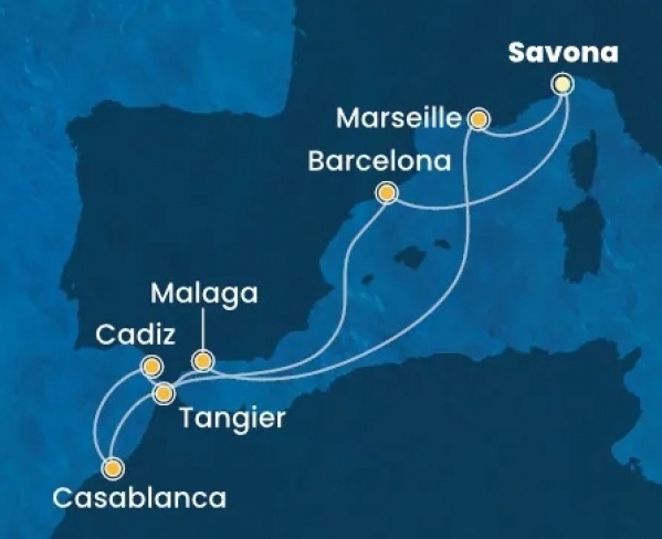 Az Ibériai-félsziget és Marokkó felfedezése