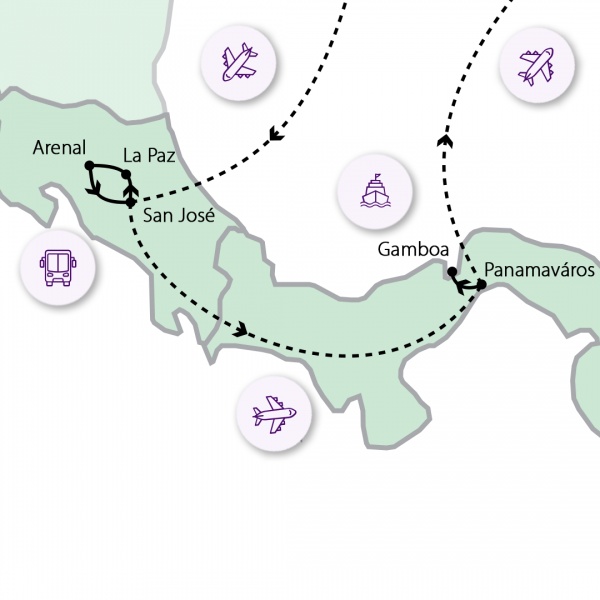 Csodás természet Közép-Amerikában