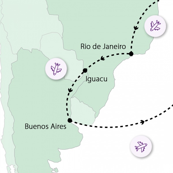 Keresztül Dél-Amerikán (Brazília - Argentína)