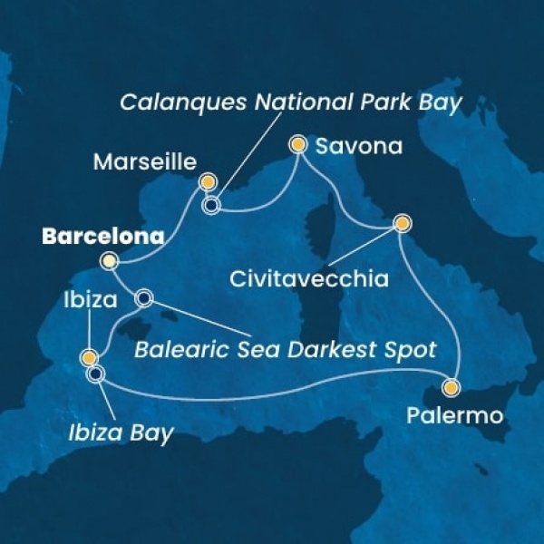 Costa Smeralda - Spanyolország, Baleár-szigetek, Olaszország, Franciaország