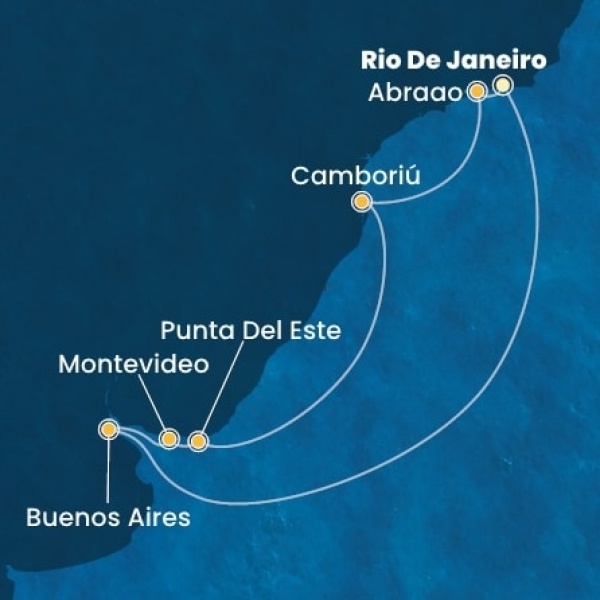 Costa Serena - Brazília, Argentína, Uruguay