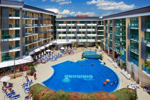 Diamond **** Sunny Beach repülővel