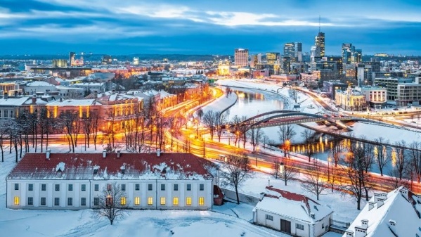 Vilnius karácsonyi varázsa városlátogatás