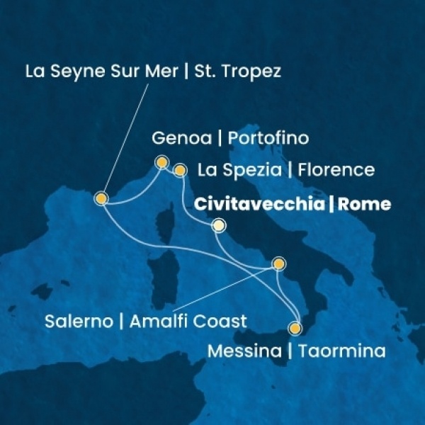 Costa Fascinosa - Olaszország, Franciaország