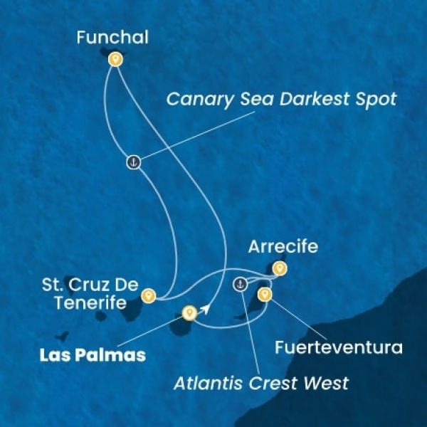 Costa Smeralda - Kanári-szigetek, Madeira, Spanyolország