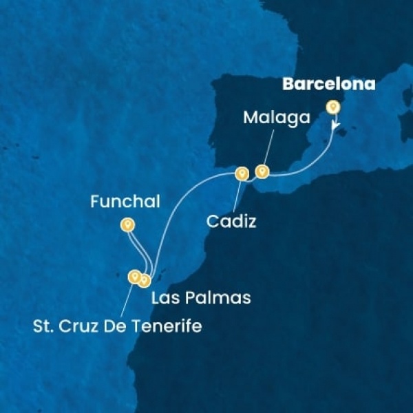 Costa Smeralda - Spanyolország, Kanári-szigetek, Madeira