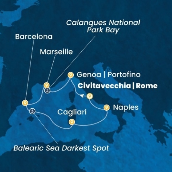 Costa Toscana - Olaszország, Franciaország, Spanyolország