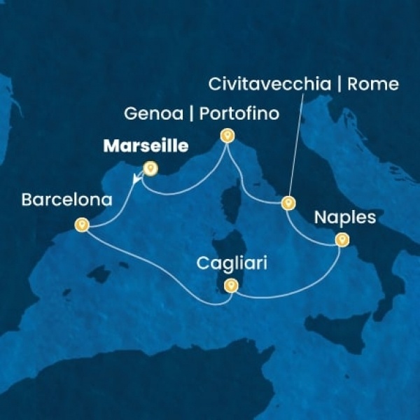 Costa Smeralda - Franciaország, Spanyolország, Olaszország