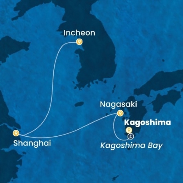 Costa Serena - Japán, Kína, South Korea