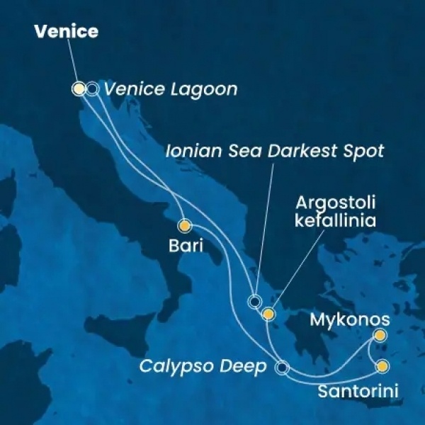 Csoportos hajóút: Festői Kelet-Mediterrán tájakon