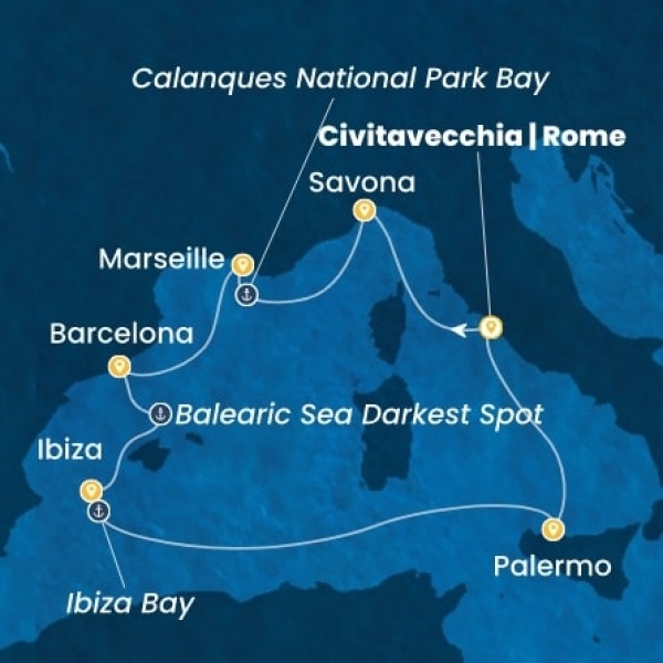 Costa Smeralda - Olaszország, Franciaország, Spanyolország, Baleár-szigetek