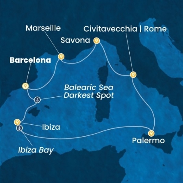 Costa Smeralda - Spanyolország, Baleár-szigetek, Olaszország, Franciaország