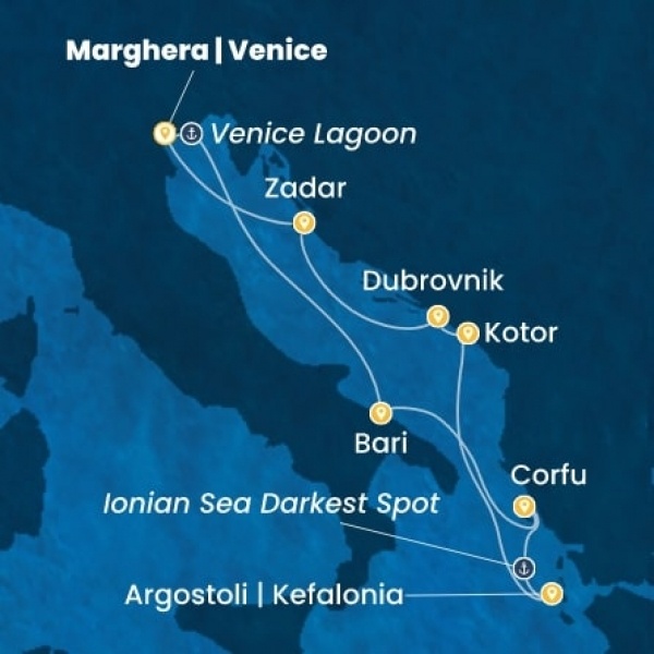 Costa Deliziosa - Olaszország, Görögország, Montenegro, Horvátország