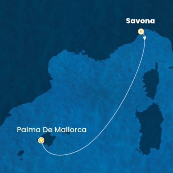 Costa Diadema - Olaszország, Baleár-szigetek