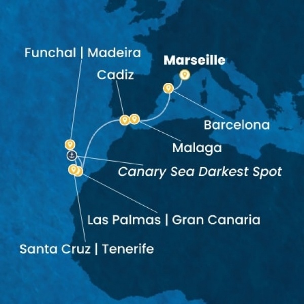 Costa Smeralda - Franciaország, Spanyolország, Kanári-szigetek, Madeira